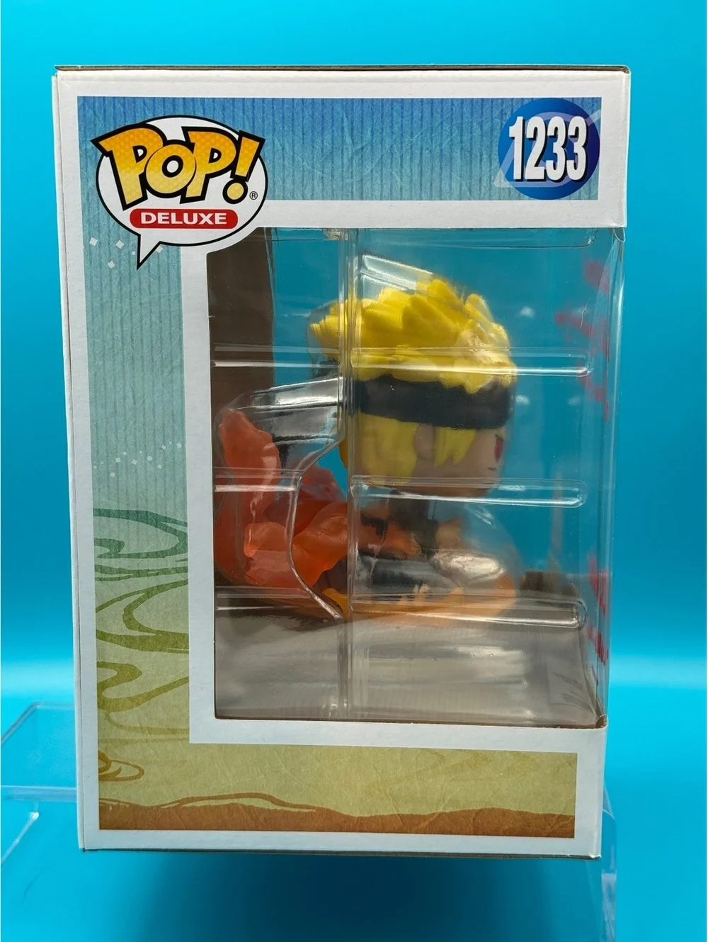 Paul St. Peter signed Naruto Uzumaki Nine Tails deluxe Funko pop with MAS COA